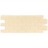 Фасадные панели Grand Line Состаренный кирпич Стандарт, Бежевый Фасадные панели Grand Line Состаренный кирпич Стандарт, Бежевый
