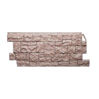 Фасадные панели FineBer Камень дикий, Терракотовый Фасадные панели FineBer Камень дикий, Терракотовый
