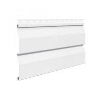 Виниловый сайдинг Айдахо Корабельный брус VSV-03, Белый