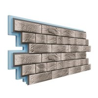 Фасадная панель Dolomit Термосайдинг Венецианский кирпич 40 мм, Радос Фасадная панель Dolomit Термосайдинг Венецианский кирпич 40 мм, Радос