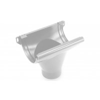 Водосточные системы ПВХ Galeco PVC 124/80 Белый, Воронка желоба Водосточные системы ПВХ Galeco PVC 124/80 Белый, Воронка желоба