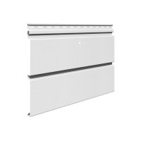 Виниловый сайдинг VOX Unicolor Брус SV-05, Белый Виниловый сайдинг VOX Unicolor Брус SV-05, Белый