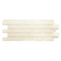 Фасадные панели Grand Line Состаренный кирпич Стандарт, Молочный Фасадные панели Grand Line Состаренный кирпич Стандарт, Молочный