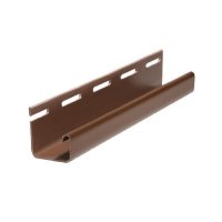 J-профиль для фасадных панелей FineBer, Коричневый