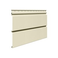 Виниловый сайдинг VOX Unicolor Брус SV-05, Кремовый Виниловый сайдинг VOX Unicolor Брус SV-05, Кремовый