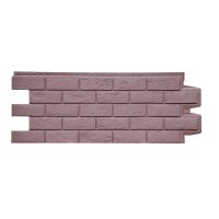 Фасадные панели Grand Line Состаренный кирпич Стандарт, Земля Фасадные панели Grand Line Состаренный кирпич Стандарт, Земля