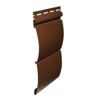 Виниловый сайдинг FineBer BlockHouse Extra Acrylyc, Могано Виниловый сайдинг FineBer BlockHouse Extra Acrylyc, Могано