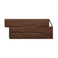 Фасадные панели FineBer Камень крупный, Коричневый Фасадные панели FineBer Камень крупный, Коричневый