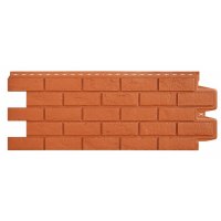 Фасадные панели Grand Line Состаренный кирпич Стандарт, Терракотовый Фасадные панели Grand Line Состаренный кирпич Стандарт, Терракотовый