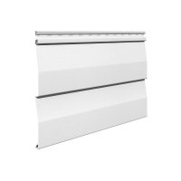 Виниловый сайдинг VOX Unicolor Корабельный брус SV-01, Белый Виниловый сайдинг VOX Unicolor Корабельный брус SV-01, Белый