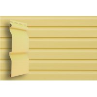 Виниловый сайдинг Grand Line Slim D4 Корабельный брус, золотой песок Виниловый сайдинг Grand Line Slim D4 Корабельный брус, золотой песок