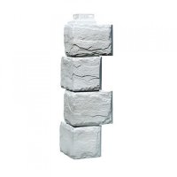 Угол наружный FineBer Камень природный, Жемчужный