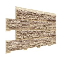 Фасадные панели Dolomit Скалистый Риф Люкс, Янтарь Фасадные панели Dolomit Скалистый Риф Люкс, Янтарь