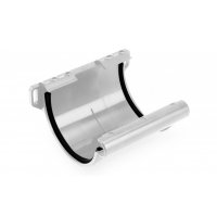 Водосточные системы ПВХ Galeco PVC 124/80 Белый, Соединитель желоба Водосточные системы ПВХ Galeco PVC 124/80 Белый, Соединитель желоба