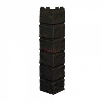 Угол наружный Vilo Brick (Кирпич), Dark-Brown (Темно-коричневый) бесшовный