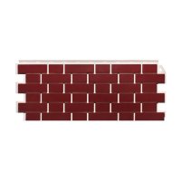 Фасадные панели FineBer Кирпич облицовочный Britt, бордовый Фасадные панели FineBer Кирпич облицовочный Britt, бордовый
