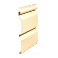 Виниловый сайдинг FineBer Standart Classic Color Корабельный Брус, Шампань Виниловый сайдинг FineBer Standart Classic Color Корабельный Брус, Шампань