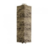 Угол наружный Фасайдинг Дачный Доломит, Дымчатый Угол наружный Фасайдинг Дачный Доломит, Дымчатый