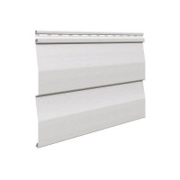 Виниловый сайдинг VOX Unicolor Корабельный брус SV-01, Светло-серый Виниловый сайдинг VOX Unicolor Корабельный брус SV-01, Светло-серый