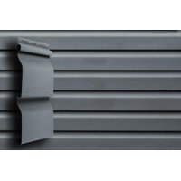 Акриловый сайдинг Grand Line Slim D4 Корабельный брус, Графит Акриловый сайдинг Grand Line Slim D4 Корабельный брус, Графит