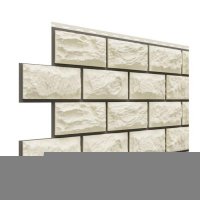 Фасадные панели Dolomit Альпийский прокрашенный 2 м, Слоновая кость Фасадные панели Dolomit Альпийский прокрашенный 2 м, Слоновая кость