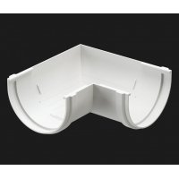 Водосточные системы Docke Premium Пломбир, Угловой элемент 90°