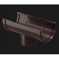 Водосточные системы Docke Premium Шоколад, Воронка желоба