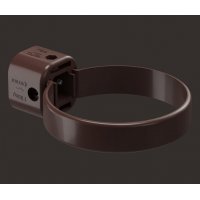 Водосточные системы ПВХ Docke LUX Шоколад, Хомут универсальный Водосточные системы ПВХ Docke LUX Шоколад, Хомут универсальный