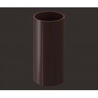 Водосточные системы ПВХ Docke LUX Шоколад, Труба 3 м Водосточные системы ПВХ Docke LUX Шоколад, Труба 3 м