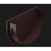 Водосточные системы Docke Premium Шоколад, Заглушка воронки