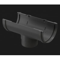 Водосточные системы Docke Premium Графит, Воронка желоба Водосточные системы Docke Premium Графит, Воронка желоба
