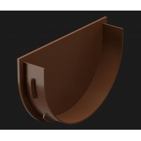 Водосточные системы Docke Premium Каштан, Заглушка воронки Водосточные системы Docke Premium Каштан, Заглушка воронки