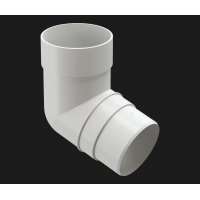 Водосточные системы Docke Premium Пломбир, Колено72°