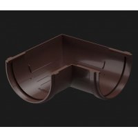Водосточные системы Docke Premium Шоколад, Угловой элемент 90°