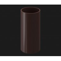 Водосточные системы Docke Premium Шоколад, Труба 1 м