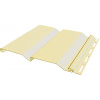 Виниловый сайдинг Дачный Корабельный брус, Лимонник Виниловый сайдинг Дачный Корабельный брус, Лимонник