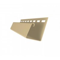 J-профиль универсальный Grand Line Я-фасад, Карамельный J-профиль универсальный Grand Line Я-фасад, Карамельный