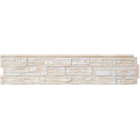 Фасадные панели Grand Line Я-фасад Крымский сланец, Слоновая кость Фасадные панели Grand Line Я-фасад Крымский сланец, Слоновая кость